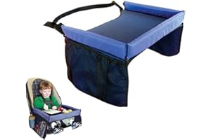 CHILITS 1 PCS Siège pliable enfant portable voiture Bureau Kid Plateau de table Art Voyage Voyage bureau Lecture Plateau pour Bébés Bambins Activités Siège d'auto