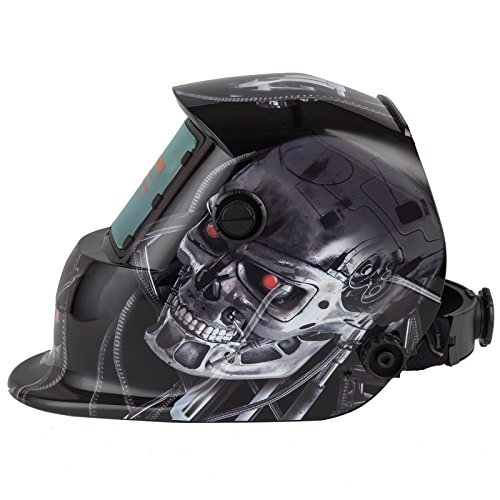 Automatik Schweißhelm + Solarzellen inkl.2 Vorsatzscheiben Schweißschirm SN859 - 3