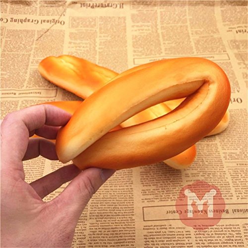 Welecom Squishy Toys,Slow Rising Squishies,Stress Relief Super Soft Buns Bread Scent French Baguettes Loaf Bread 29CM reviews Welecom Squishy Toys,Slow Rising Squishies,Stress Relief Super Soft Buns Bread Scent French Baguettes Loaf Bread 29CM