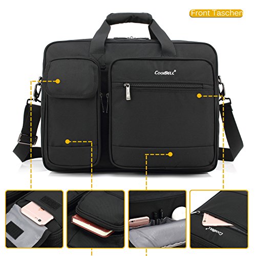 CoolBELL 17 3 Zoll Laptop Aktentasche sch  tzend Messenger Bag Nylon Schultertasche Multifunktional Henkeltasche Laptop   Ultrabook   Tablet   Macbook