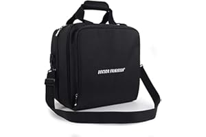 DOCTOR FRIKISTEIN GAME TRAVEL BAG torba do przenoszenia gier planszowych, 2 komentarze, wyściełana, 10 mm, uchwyt, pasek, pokrowiec na kółkach i kieszeń zewnętrzna, chroń i organizuj swoje gry podczas transportu