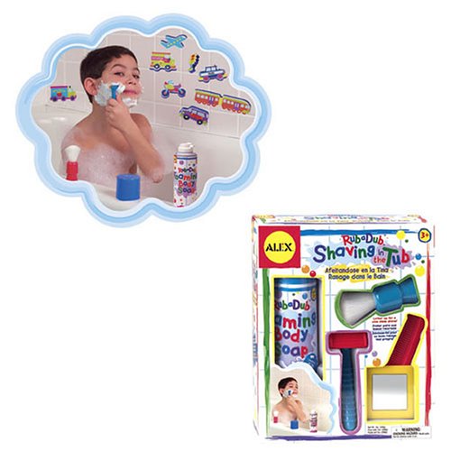 Cuckoo Alex Rub a Dub Shaving in the Tub bath toy