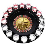 welim potable ruleta giratoria de cristal ruleta beber la ruleta juego Shot...