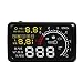 Produktbild Anzeige Auto Head Up Display HUD Kopf Hohe Anzeige OBD2 OBDII Geschwindigkeit, Level Kraftstoff, Konto Tour 14.8 * 8,5 (1 inkl. Bastelanleitung)