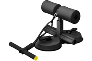 PSDNDEWW Asistente para sentarse en el piso, barra de succión portátil con ventosa para entrenamiento abdominal