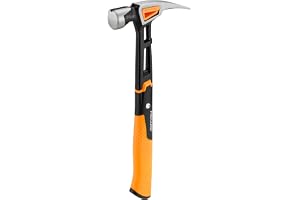 Fiskars Universalhammare IsoCore L för Slå i Spikar, Längd: 34 cm