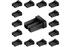 OPSTRAN SFP SFP+ SFP28 Dust Cover Fiber Optic Dust Caps Optical Transceiver Plugs for LC Duplex Port, Black Silicone, 50pcs