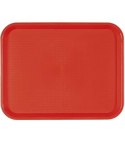 Plateau De Service Rond Hendi Ø41 Cm – Antidérapant Caoutchouc Noir, Ultra Résistant Pour Buffet, Restaurant Et Fast-Food