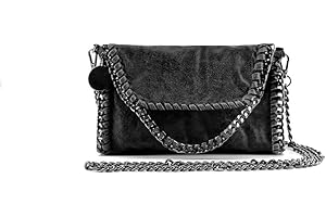 MODELISA - Bolso Bandolera Cadena Con Solapa Estilo Casual Mujer