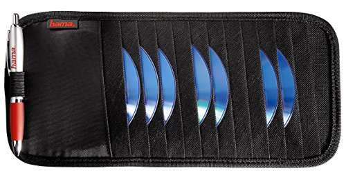Hama Sonnenblende Tasche (geeignet für 12 CDs, Auto CD Aufbewahrung mit Stifthalter) schwarz - 3