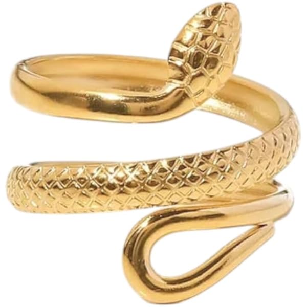 Qings Gouden Snake Bangle Armband voor Vrouwen - Verstelbare Armbanden met Smaragdgroene Ogen, Vintage Stijl, 2,5 Inch, Roestvrij Staal, Zirkonia Qings Gouden Snake Bangle Armband voor Vrouwen - Verstelbare Armbanden met Smaragdgroene Ogen, Vintage Stijl, 2,5 Inch, Roestvrij Staal, Zirkonia