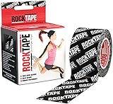 Rocktape Kinesiology Tape, 5 cm - Black with Logo