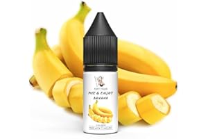 POPY TRADE - Mix & Enjoy - Overdosed Aroma 10 ml w wysokiej jakości butelce z kroplomierzem, łatwe mieszanie. Do atomizerów, wytwornic mgły, dyfuzorów, żywności, napojów etc. (Banana)