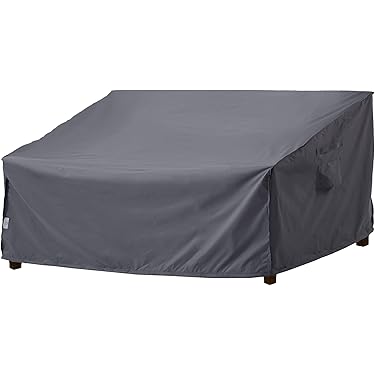 OUZUIU Waterdichte hoes voor terrasbank 190x60x75cm/LxBxH 420D Oxford winddichte tuinmeubelhoes met trekkoord Anti-UV, regenbestendig & zonnebescherming voor rotan bank, tafel en stoelsets OUZUIU Waterdichte hoes voor terrasbank 190x60x75cm/LxBxH 420D Oxford winddichte tuinmeubelhoes met trekkoord Anti-UV, regenbestendig & zonnebescherming voor rotan bank, tafel en stoelsets