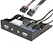 Produktbild Dual 9pin Hauptplatine Auf 2xUSB 2.0 HD Audio 3.5" PCI Internal Front Panel