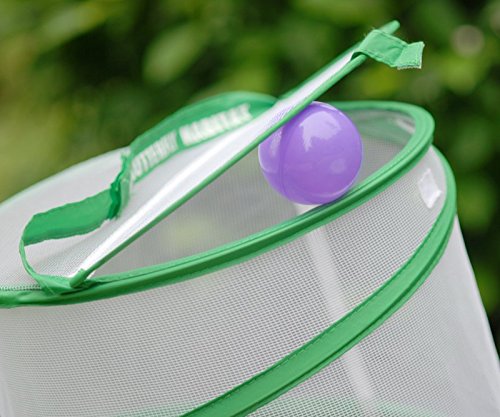 Pop Up Garden Bag wiederverwendbar Garten und Rasen und Leaf Bags faltbar tragbar Yard Waste Bag Insekten Carrier Netz lässt sich verstauen Live Schmetterling - 3