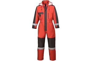 Portwest Winter Overall, Größe: XL, Farbe: Rot, S585RERXL