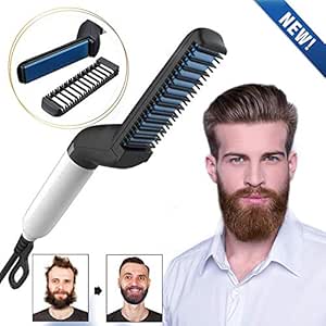 Buy Men Quick Beard Straightener Hair Comb Multifunctional Hair