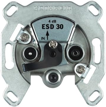 KathreinESD 30 antenna socket 3-way (TV, FM, SAT, Single Socket)