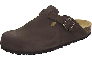 AFS-Schuhe 3900 Herren Clogs, Bequeme Hausschuhe für Männer, Pantoffeln aus Leder, Made in Germany