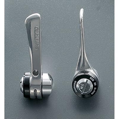 SHIMANO SL-r400 downtube shifters-braze - 8 Vitesses-on Argent Silber - Silber 8 Speed