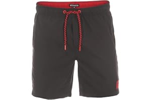 riverso Badehose Herren lang Badeshorts RIVDavid Regular Fit Schwimmhose Elastischer Bund Schwarz Blau Rot Grün Orange S M L XL XXL 3XL 4XL 5XL