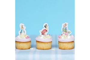 Luck and Luck Lot de 24 pics à canapés Peter Rabbit pour fête d'anniversaire