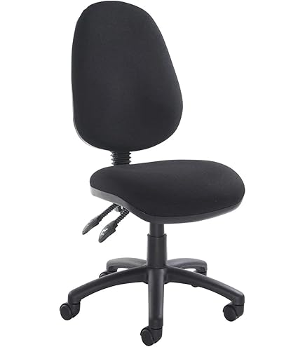 Fabric Operator seating - 2 Lever Operator Chair without Arms