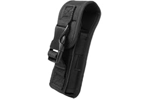 ACEXIER Tactical Flashlight Pouch Portable LED Torch Case Flashlight Holster for Duty Belt Molle Waist Bag Survial Tools for Hunting