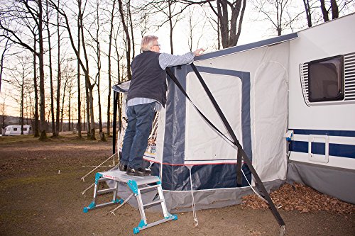 Die Laufbühne – Arbeitsplattform, Laufbühne aus Aluminium – die ideale Hilfe beim Beladen, Reiten, Camping, im Haushalt - 6