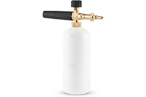 STONE BANKS Snow Foam Lance Cannon Bottle for Bosch 110/120/125 Aquatak Black & Decker AR Blue Clean Pressure Washer Gun(Partial Models), Bosch Pressure Washer Accessories