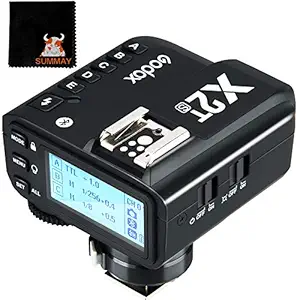 GODOX X2T-S TTL Wireless Trigger Flash 2.4G 1/8000s HSS TTL Manual Function for Sony Cameras with Clean Cloth (X2T-S)