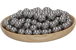 DING&NG Sfera d'acciaio 11/12 / 12,5 palla / 12,7 / 13mm meta palla / 14/15 / 16mm palla rotonda / 17/18/19 / 20mm palla di ferro, 1kg-Sfera d'acciaio 14mm 1kg