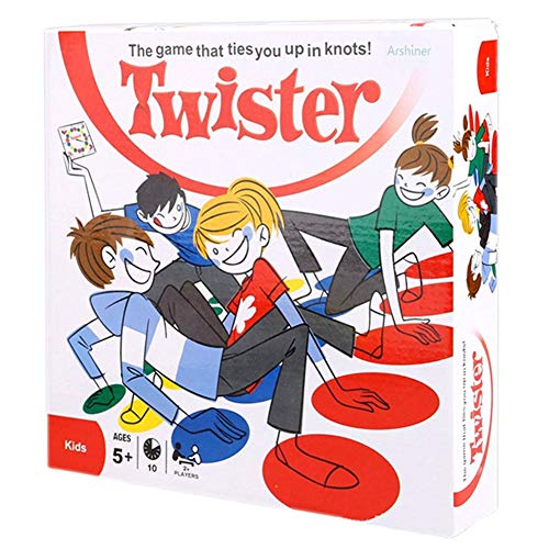 Preisvergleich Produktbild G&L Twister Kinderspiel, Twister Spielmatte Bodenmatte Familienspiel, Partyspiel, Lustiges Spiel Geschicklichkeitsspiel Für Kinder & Erwachsene,geeignet Für 2-4 Personen