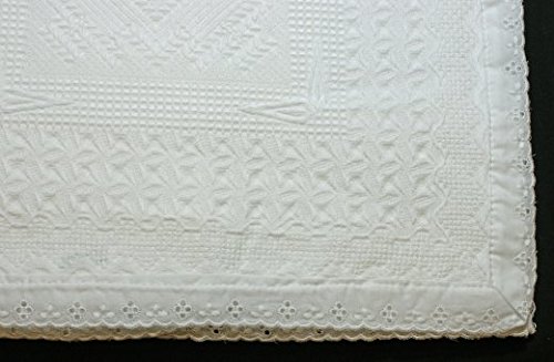 Beautiful White Cotton Shawl By BeeBo