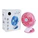 Produktbild TianranRT Laden Clip Mini Lüfter Tragbar Mini Tisch Lüfter USB Stromversorgung Clip Auf Schreibtisch Kühlung Für Baby Kinderwagen und Auto (A)