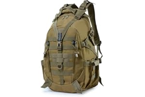 jianyana Sac à Dos Tactique Militaire 25L/35L Molle Assault Sacs à Dos de Randonnée Sac de Survie Militaire Durable Trekking Voyage Alpinisme Escalade
