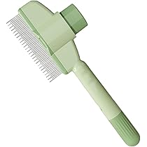 Fellblitz Selbstreinigende Haarbürste - Für Hunde & Katzen 2-teilig