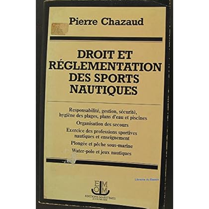 Droit et réglementation des sports nautiques