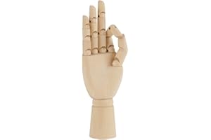 Kunst Mannequin Hand Modell Frauen Hand Skulptur Mannequin Holz Körper Künstler Modell Gelenk artikuliert Modelle(#2)