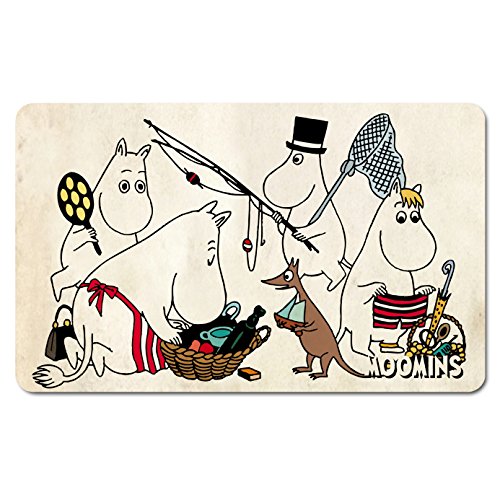 LOGOSHIRT - Mumins Frühstücksbrettchen - At The Seaside - Moomins - farbig - Lizenziertes Originaldesign