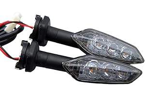 XERIAL Turn Signal Indicator LED Lights For Kawasaki ER6N KLR650 Z1000 ZRX1200R ZH2 Versys 650 1000 NINJA 125 250 Motorcycle Front or Rear Blinker 1 Pair