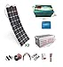 Produktbild wccsolar Solarpanel-Set, 12 V, 300 W, Wechselrichter mit Ladegerät 35 A, für Wohnwagen und Boote