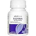 HerbAmour Biotina Extra Forte I Integratore Per Capelli Donna I Effetto Anticaduta, Rinforzante, Crescita I Vitamine Con Biot