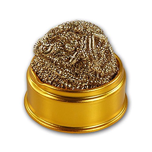 Preisvergleich Produktbild Lötzinn-Abstreifer mit Metallschwamm McPower, 5,5x3cm