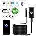 Produktbild USB Kabelloses Endoskop, Depstech WiFi Endoskop Inspektionskamera 2.0 720P HD Schlangenkamera für Android und iOS Smartphone, iPhone, Tablet Mac PC (Schwarz, 1 m)