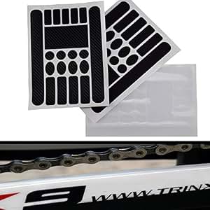 Autocollant Alliage Aluminium Pour Vélo - Déco Tête De Fourche BMX VTT - Pliable Et Léger