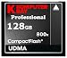 Produktbild Komputerbay Professional CompactFlash 128GB Speicherkarte (UDMA 7 RAW, schreiben 75 MB/s, lesen 120MB/s )