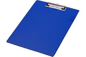 Q-Connect KF01297 - Porta notas, A4, color azul