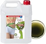 Gel de Algas Marinas para Envolturas Corporales y Baño ● Listo para usar para Piel Grasa, Psoriasis, Acné, Dermatitis ● Anticellulitis, Perdida de Peso ● Detox y Relajación remineralizante ● Producto profesional bleumarine Bretania, made in France ● 1000 g